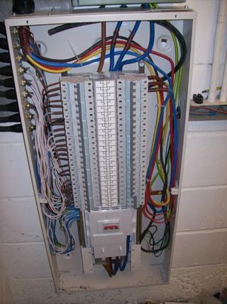 Rewired Power Panel